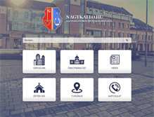 Tablet Screenshot of nagykallo.hu